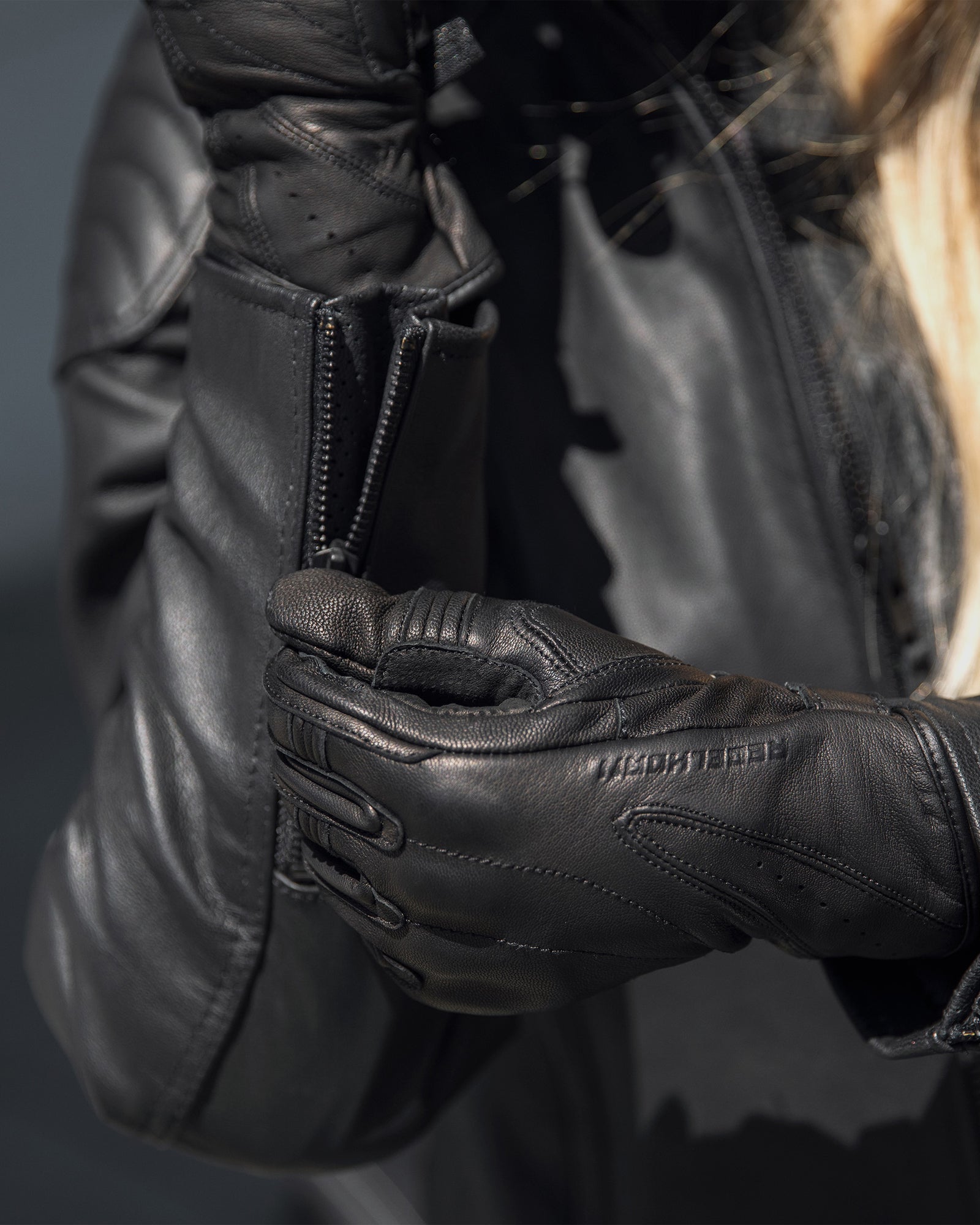 Impala Women's Leather Jacket Black | Rebelhorn Official