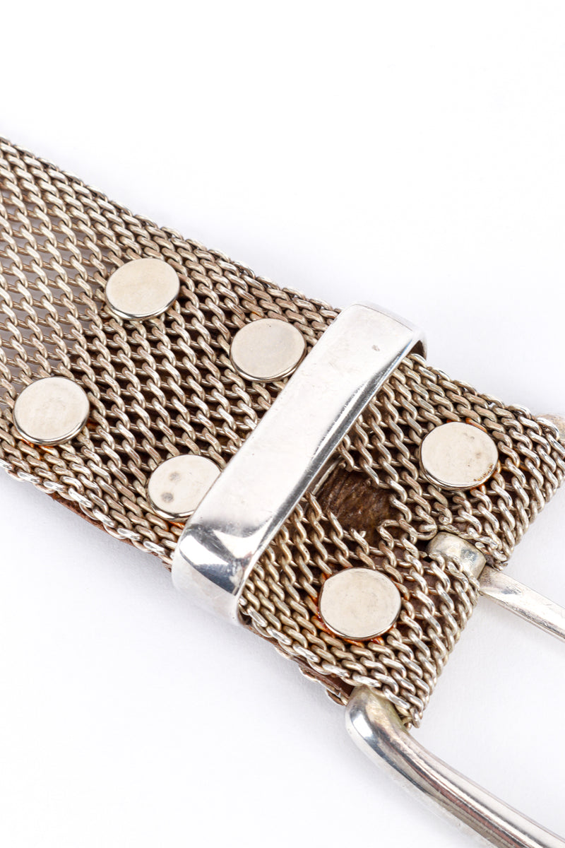 Vintage Ralph Lauren Sterling Silver Mesh Belt – Recess