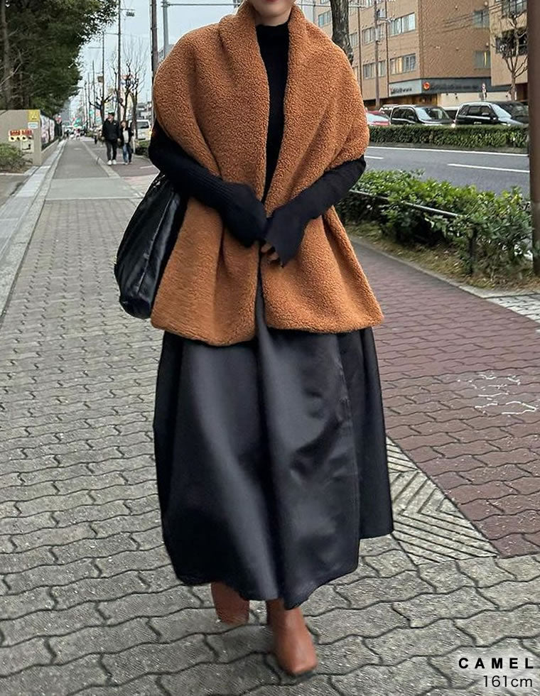 テディボアショールマフラー - ファッション雑貨通販 | 人気レディース