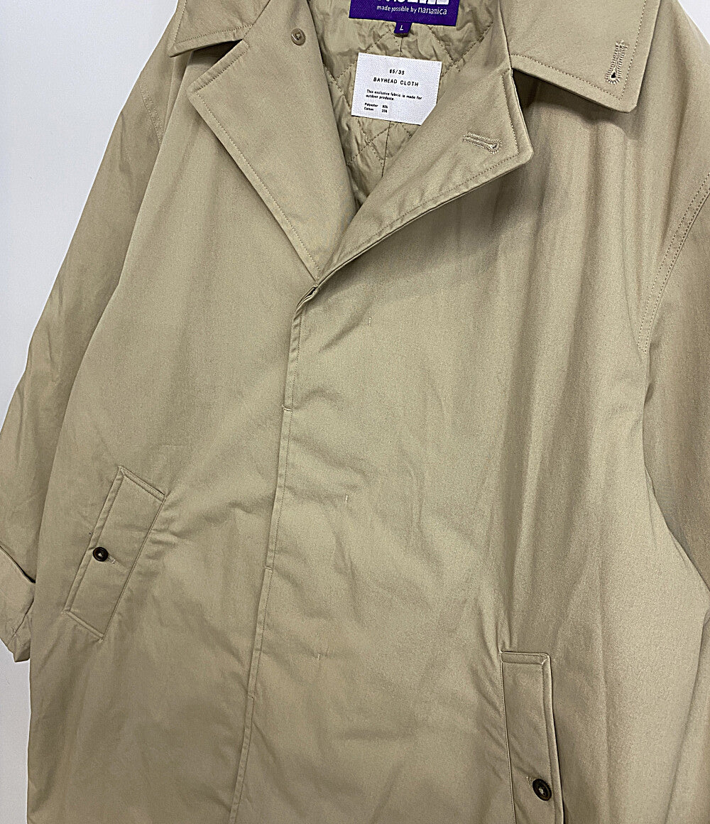 ザノースフェイス ステンカラーコート ベージュ NY2373N メンズ SIZE L