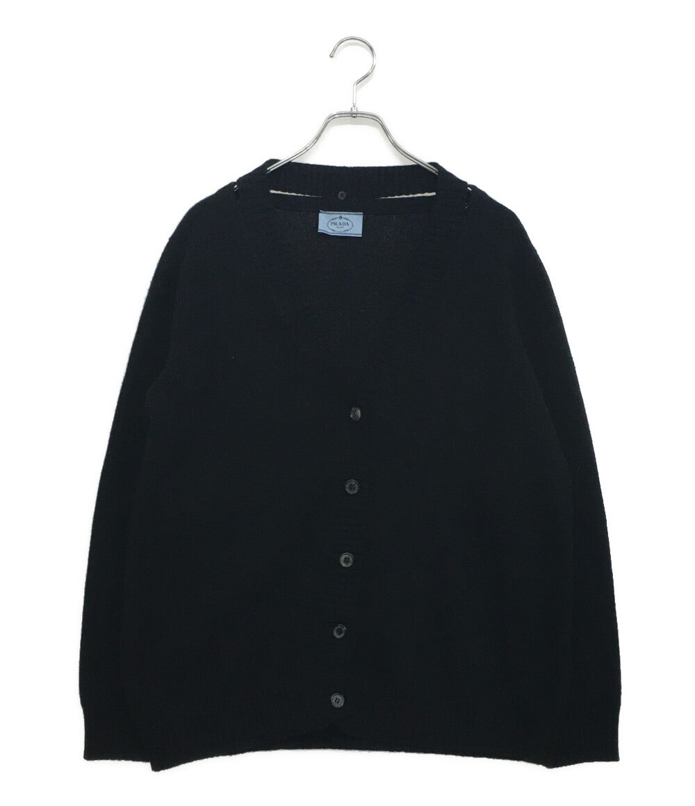 BOTTEGA VENETA カーディガン カシミヤ100% Sサイズ 黒 BOTTEGA VENETA