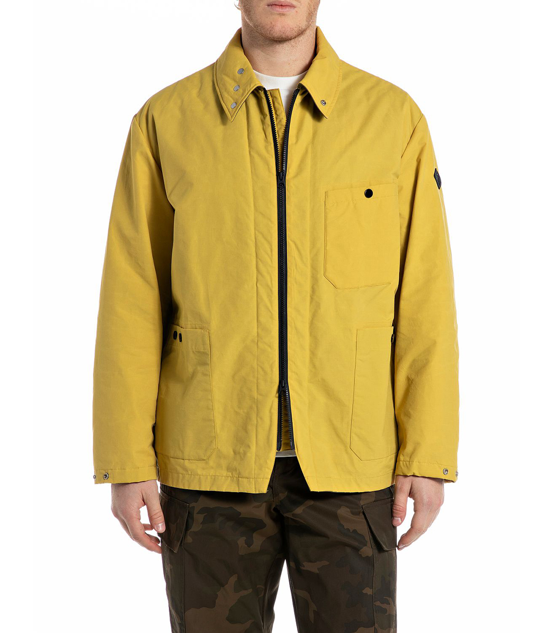 ワックス加工ライダースジャケット｜REPLAY リプレイ公式通販サイト