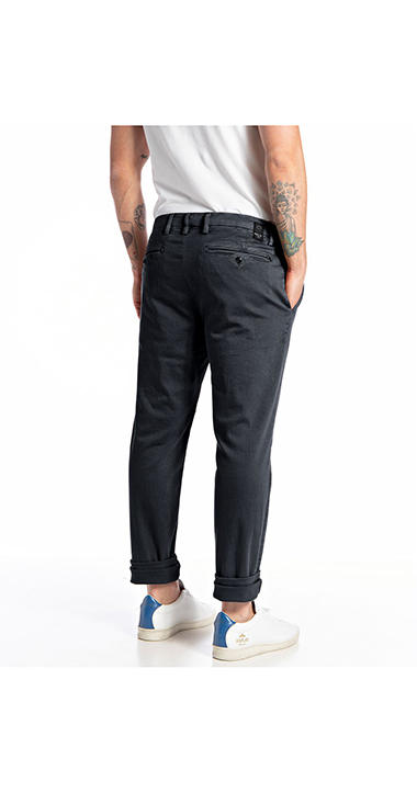 Hyper Chino X.Lite ズーマー スリムフィットチノパンツ｜REPLAY