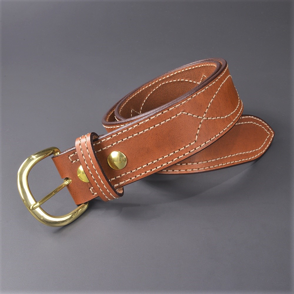 BIANCHI B9ベルト 真鍮バックル 本革 シューターベルト | ミリタリー