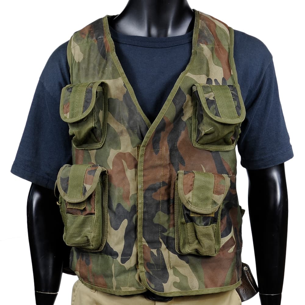 トルコ軍放出品 タクティカルベスト 迷彩 リアポケット付 | ミリタリー