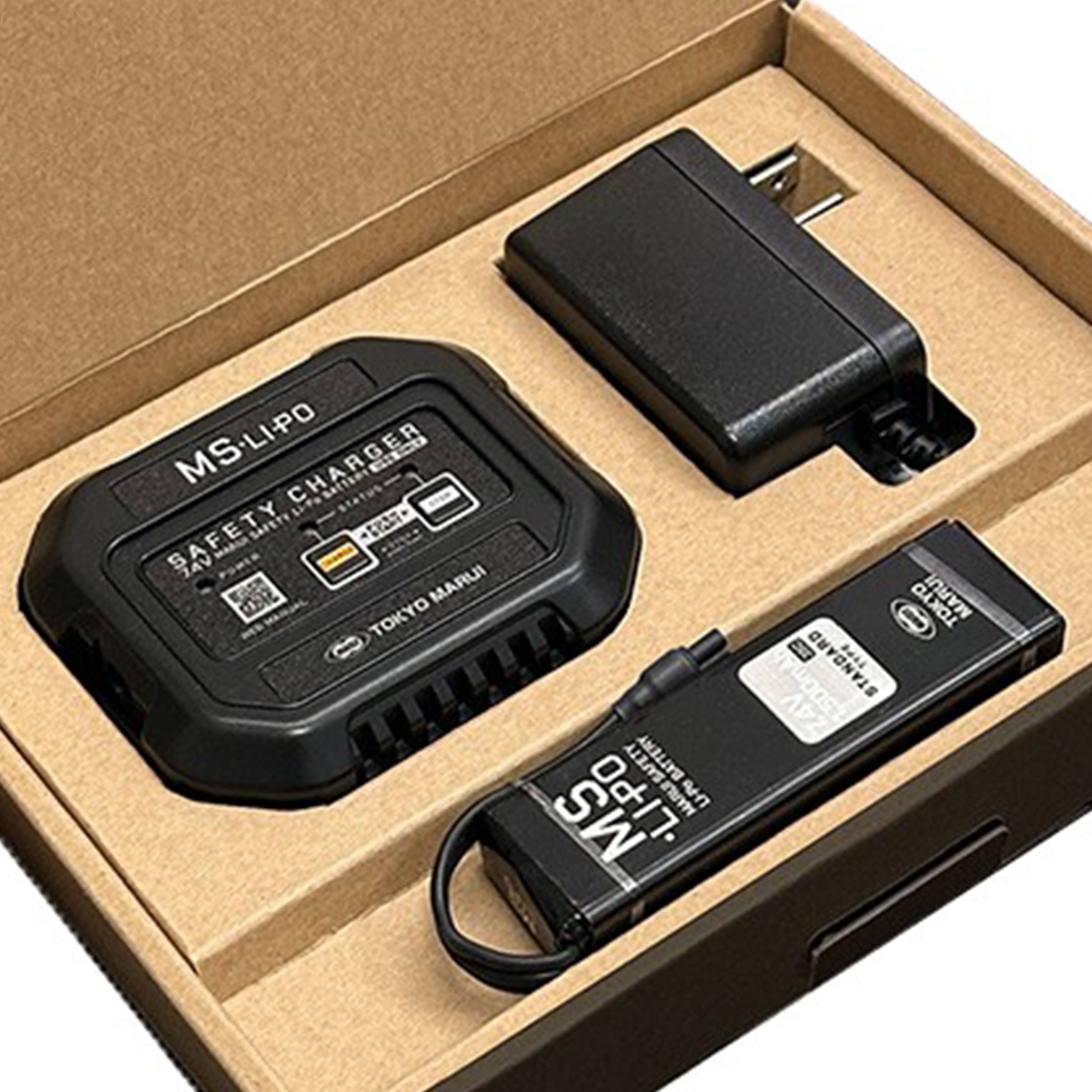 東京マルイ 充電器/バッテリー MS-Li-Po スターターセット 7.4V