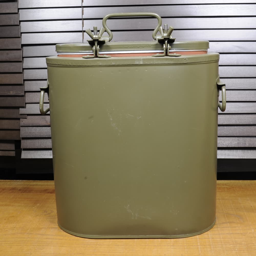チェコ軍放出品 ミリタリーフードコンテナ 保温ボックス 約12L
