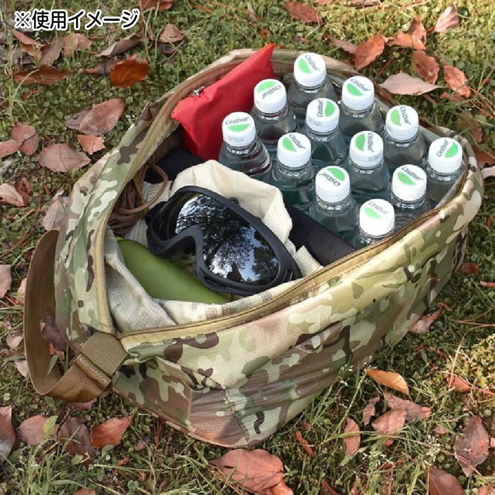 ショルダーバッグ 大容量 ポケッタブル 防水 マルチカム | ミリタリー