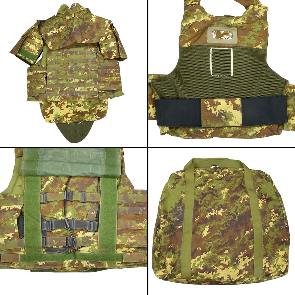 イタリア軍放出品 ボディーアーマー NC4/09 Vegetato プロテクター