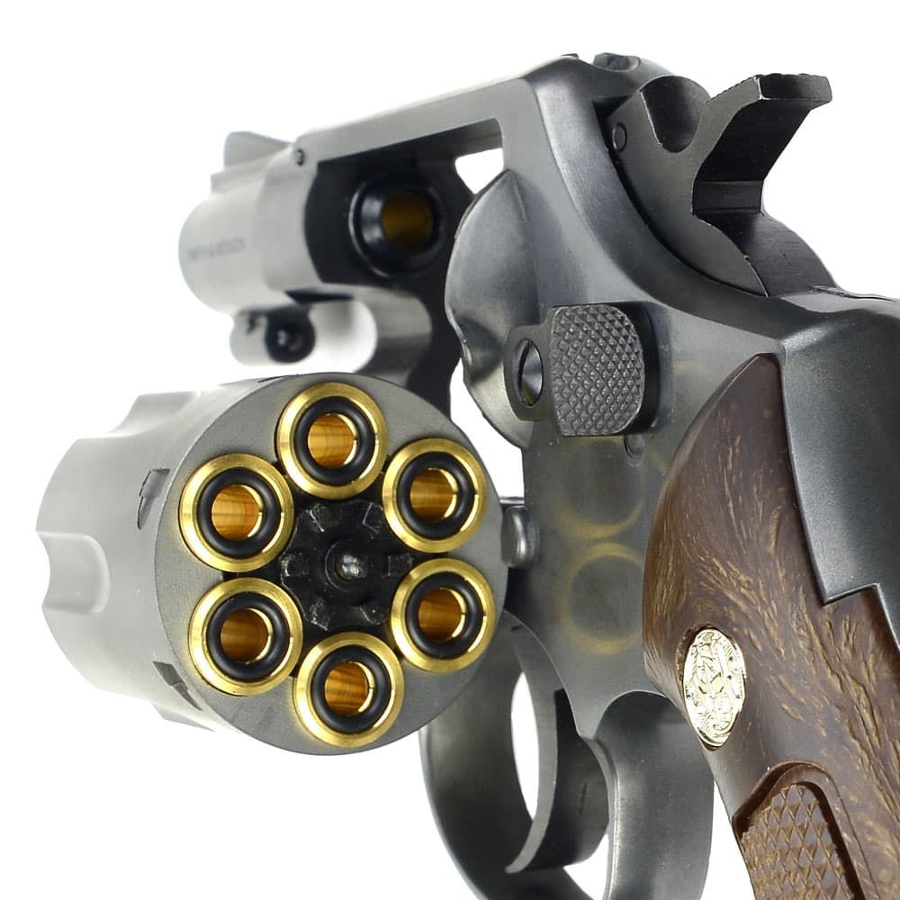 マルシン ガスガン M10 2インチ ブラック HW 木製グリップ 072507