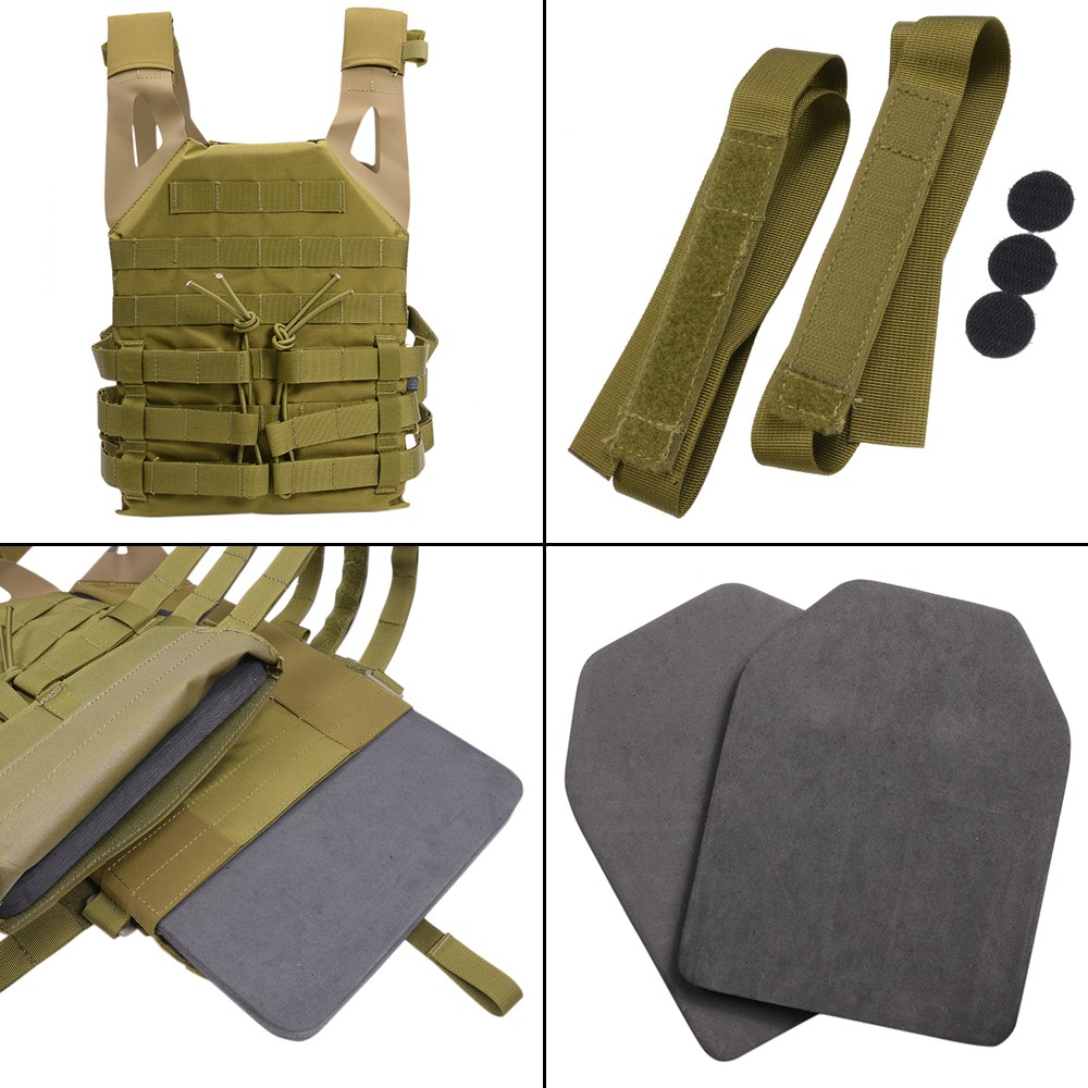 TMC プレートキャリア Crye Precision JPC型 カーキ | ミリタリー