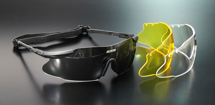 ESS ICE ブラック クリア イエローレンズ ケース付き 値下げ交渉可能