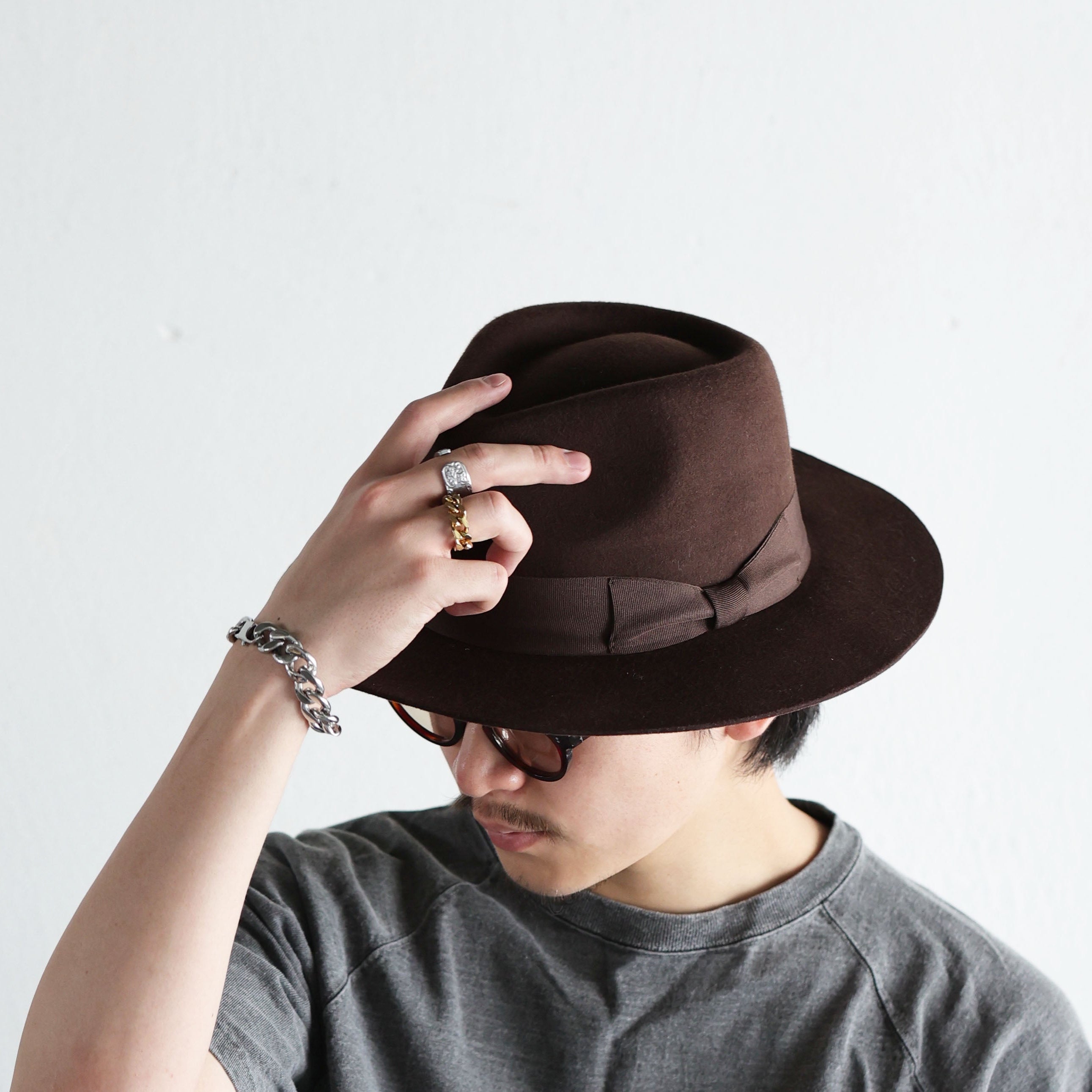 MIDDLE BRIM FLAT HAT – 帽子通販 -レックハッターストア-