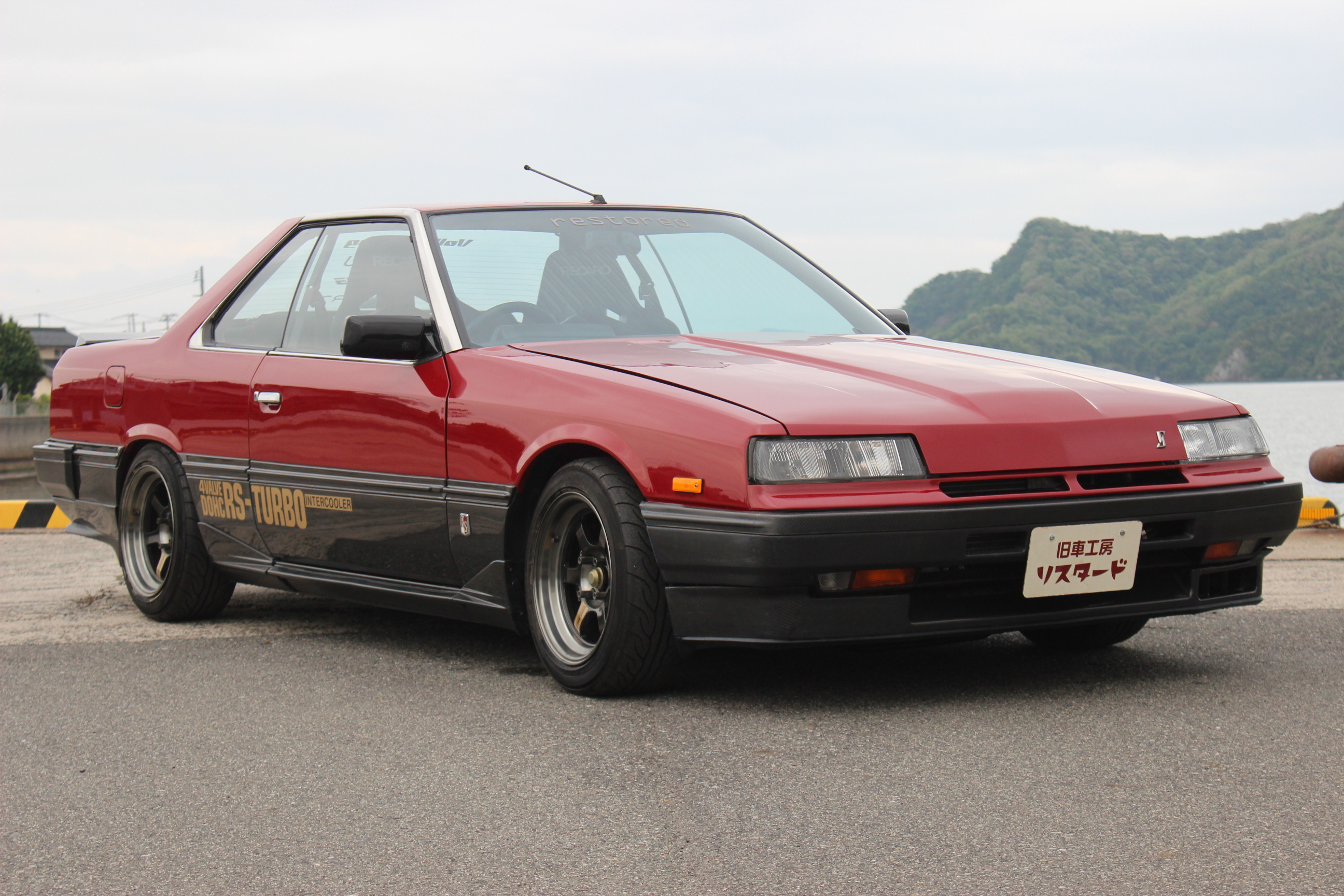 DR30スカイライン鉄仮面2ドア用史上最強カーボンツートンキット