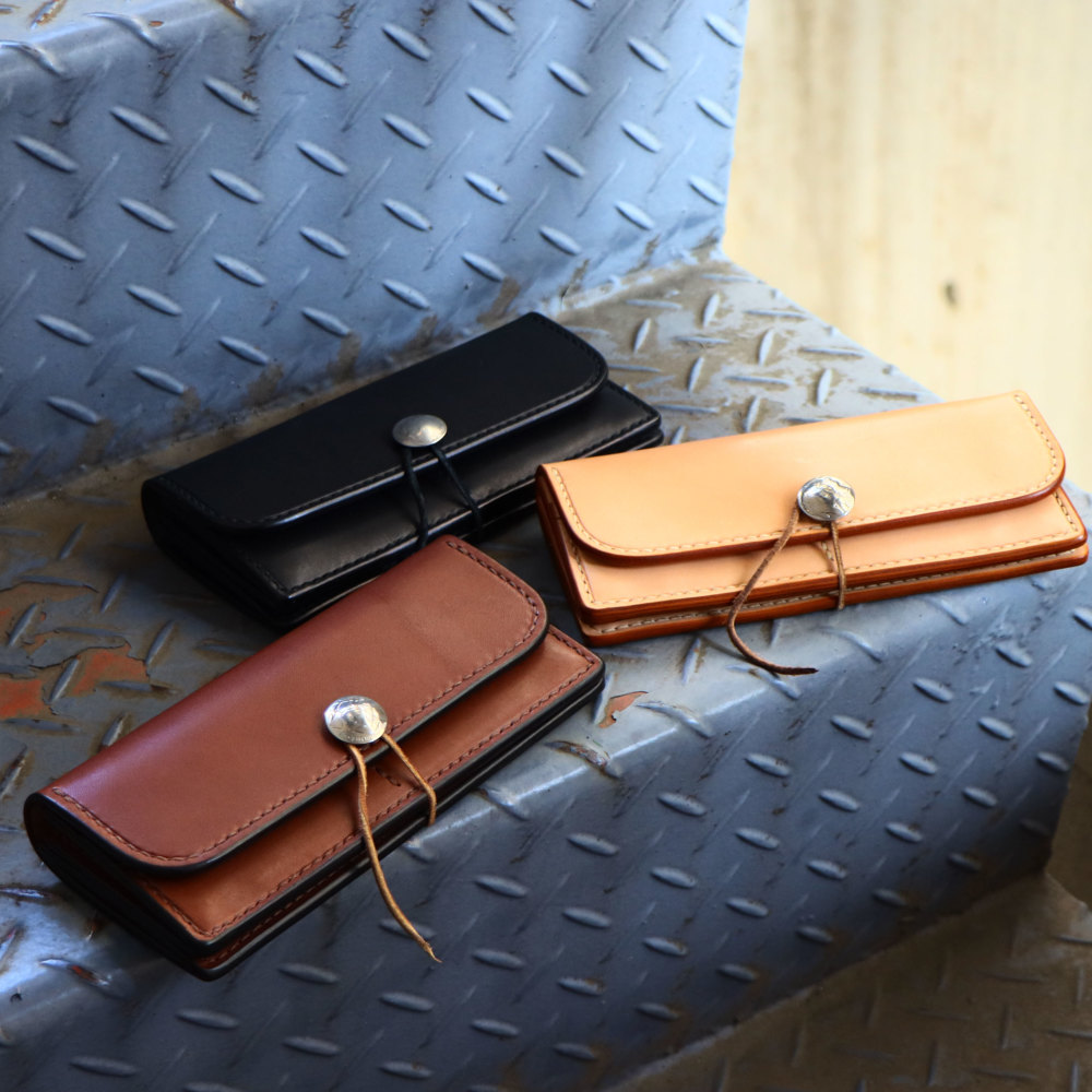 TADY&KINGTADY Leatherロングウォレット2つ折り 栃木レザー TADY＆KING