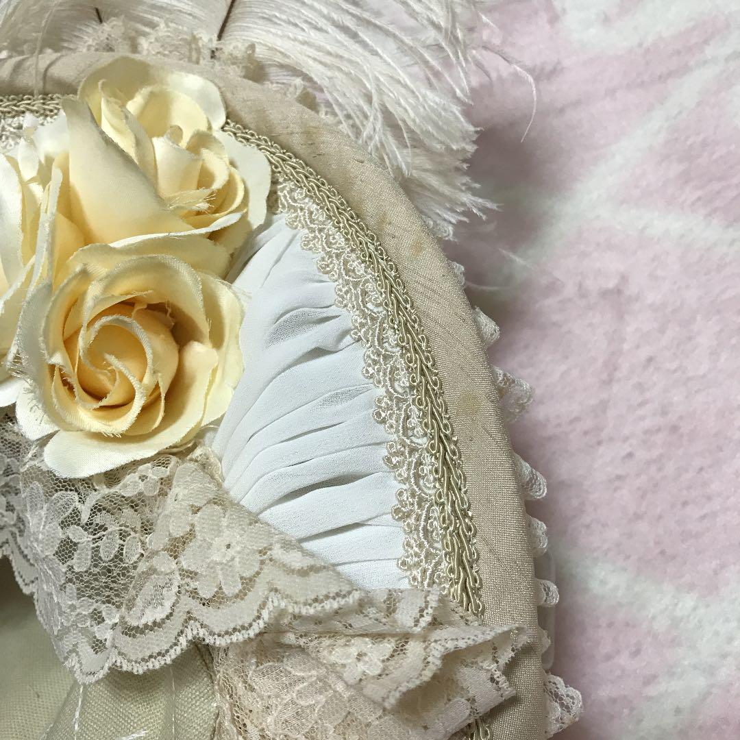 triple fortune ボンネット(ホワイト×ベージュ) | Shop at Mercari