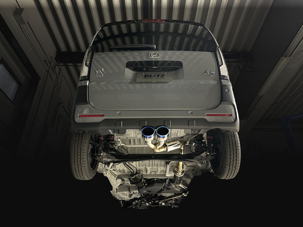 ホンダ『N-BOX JOY』用ステンレスマフラーが登場、ブリッツの「ニュル