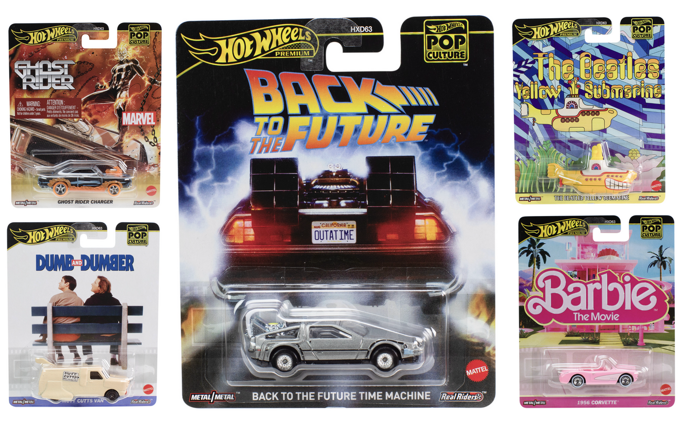 BTTFとワイスピの新旧デロリアン登場！ パケ買い必須の「ポップ