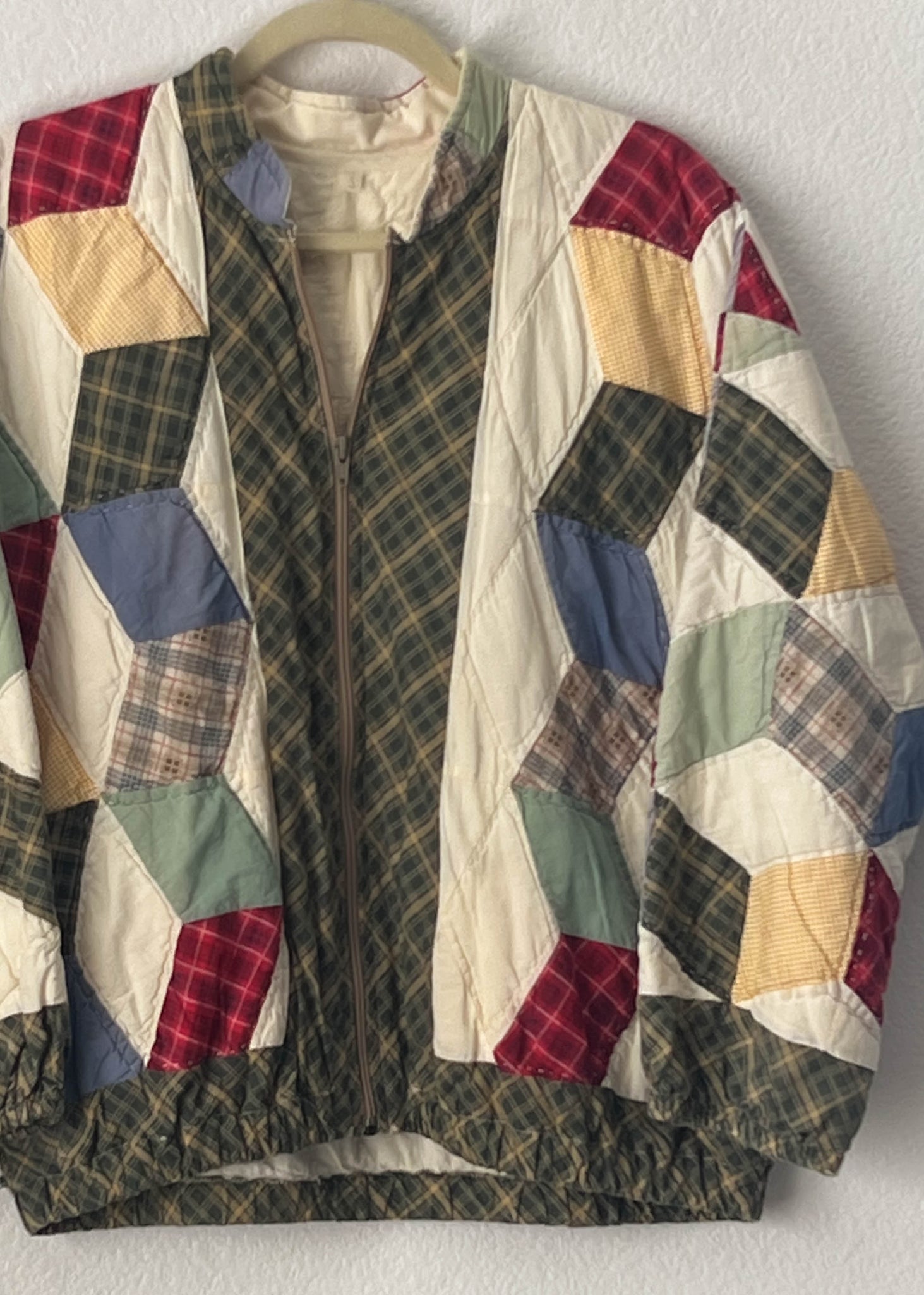 80's Quilted Bomber (S) – Retro and Groovy