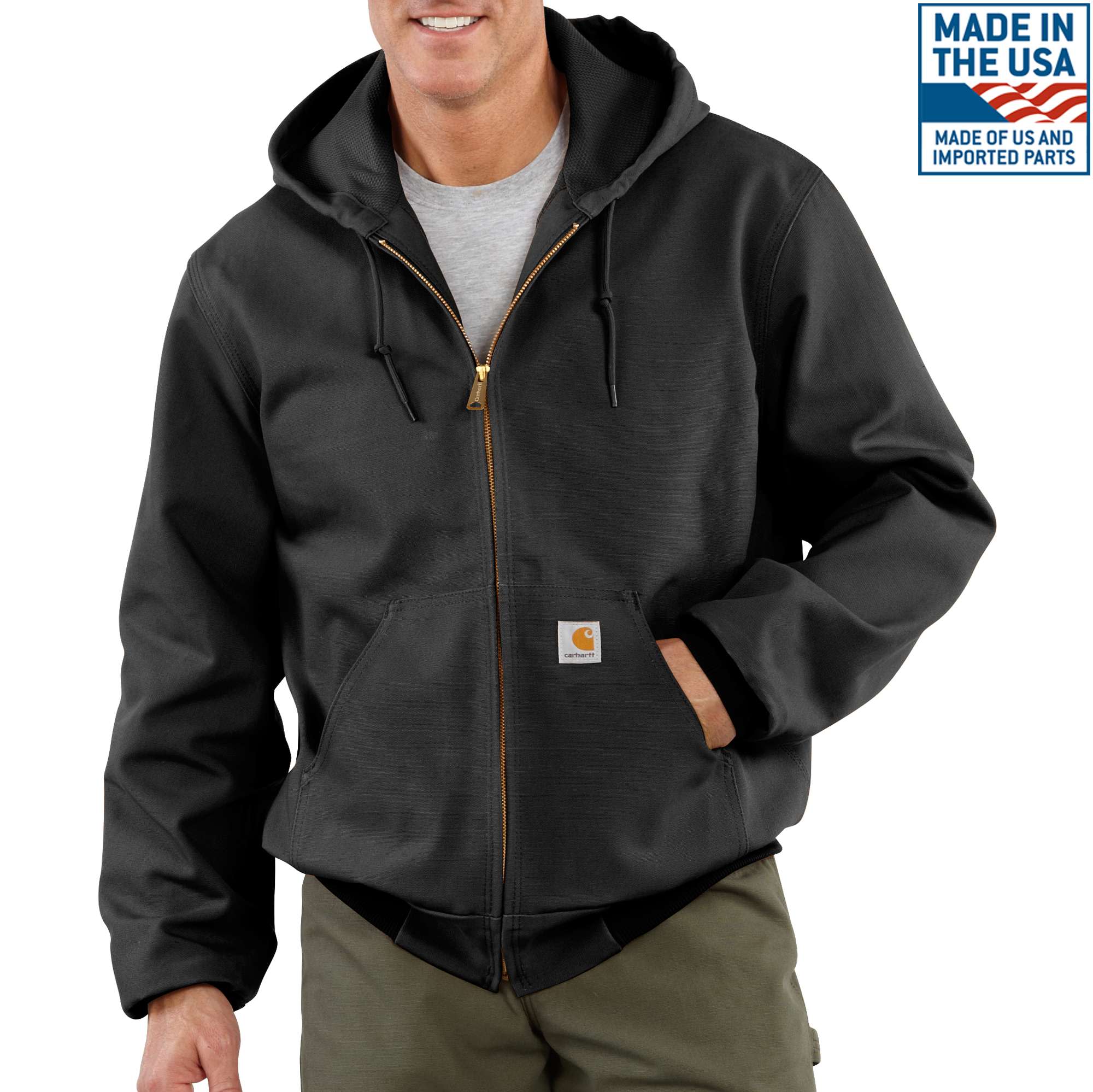 Loose Fit Firm Duck Thermal-Lined Active Jac - 1 Warm Rating