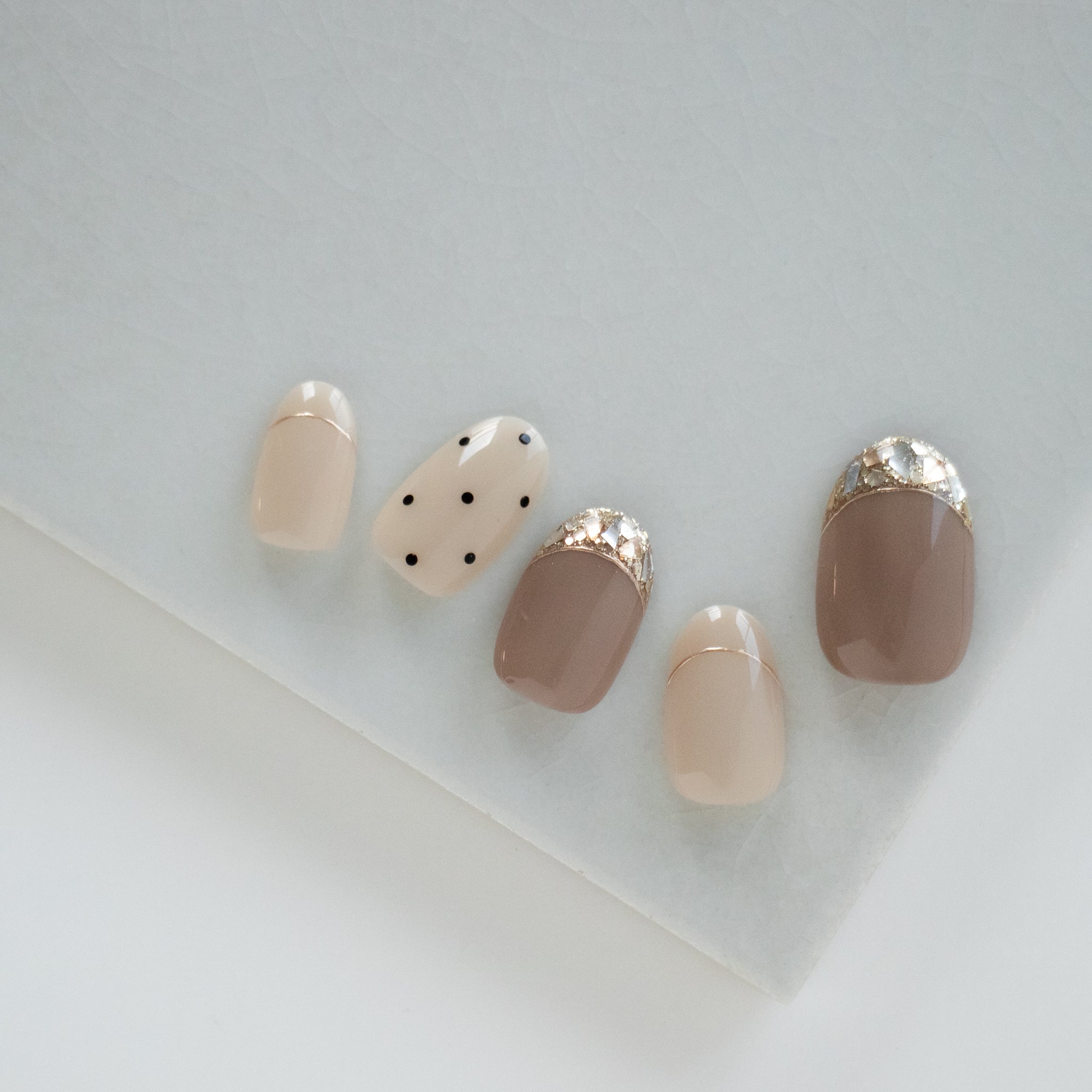 RIPINAIL ネイルチップ #2 OM グレー RIPINAIL ネイルチップ #2 OM