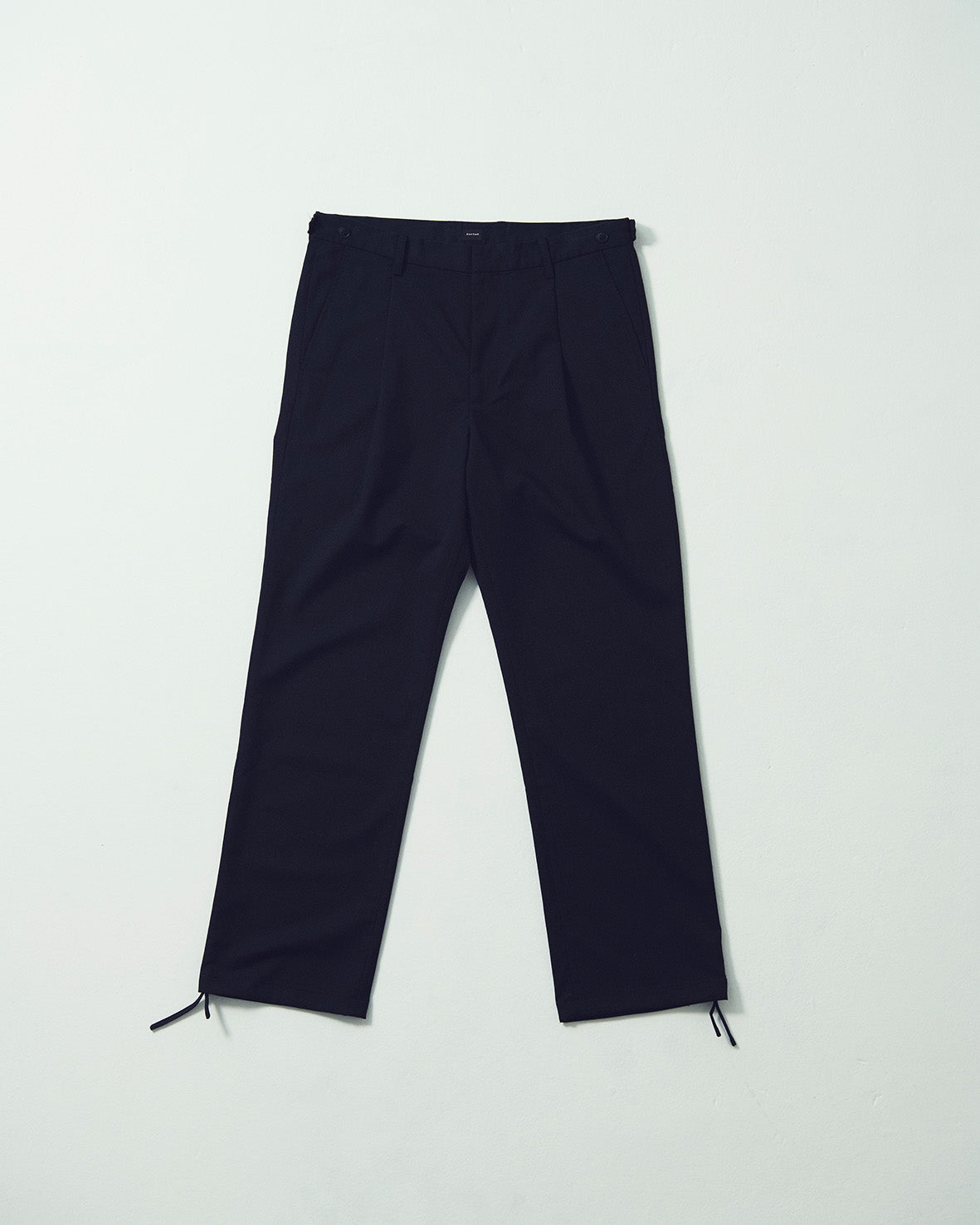 CLEAR TWILL DRAWSTRING TROUSERS – RHYTHR