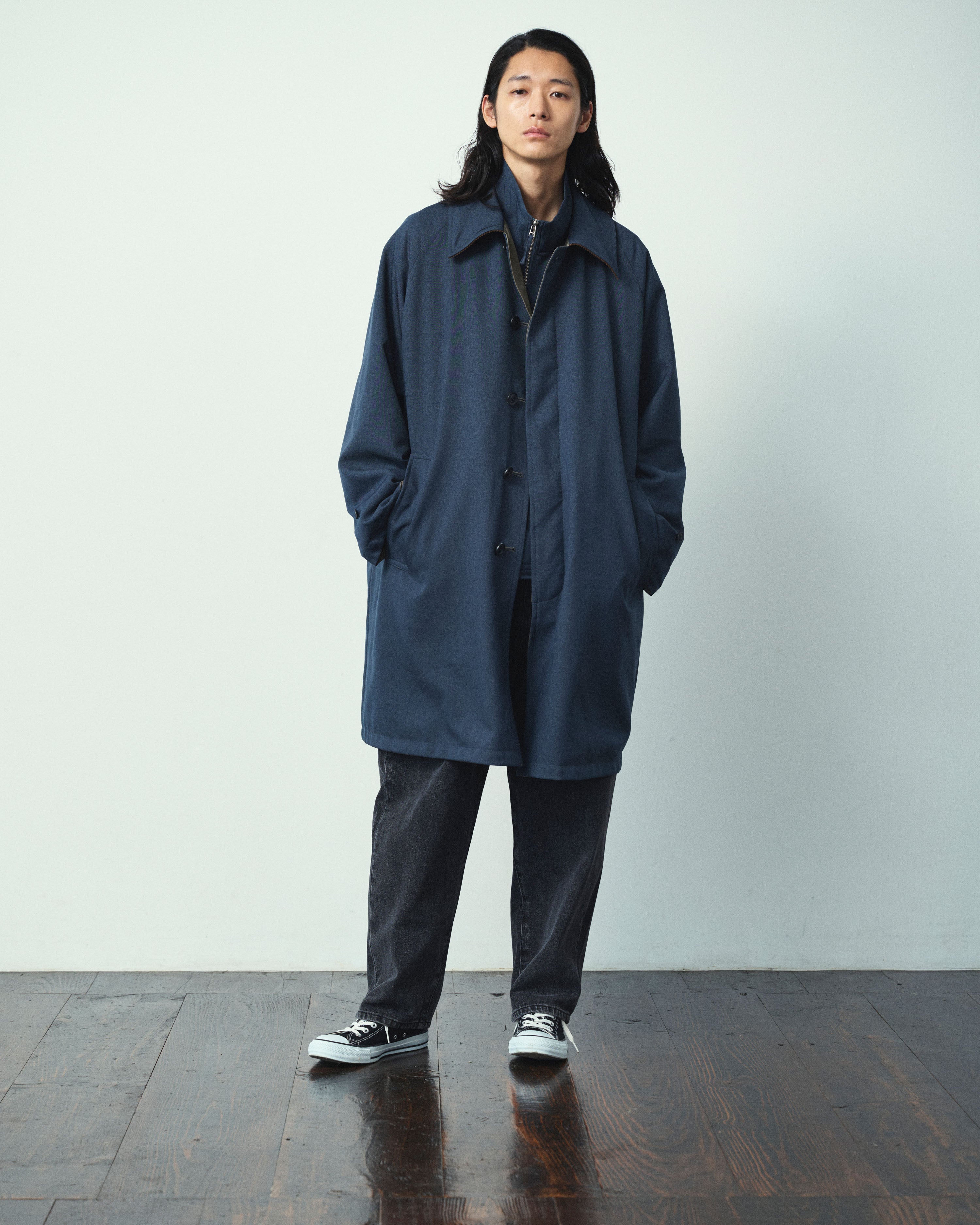 REVERSIBLE SOUTIEN COLLAR COAT – RHYTHR