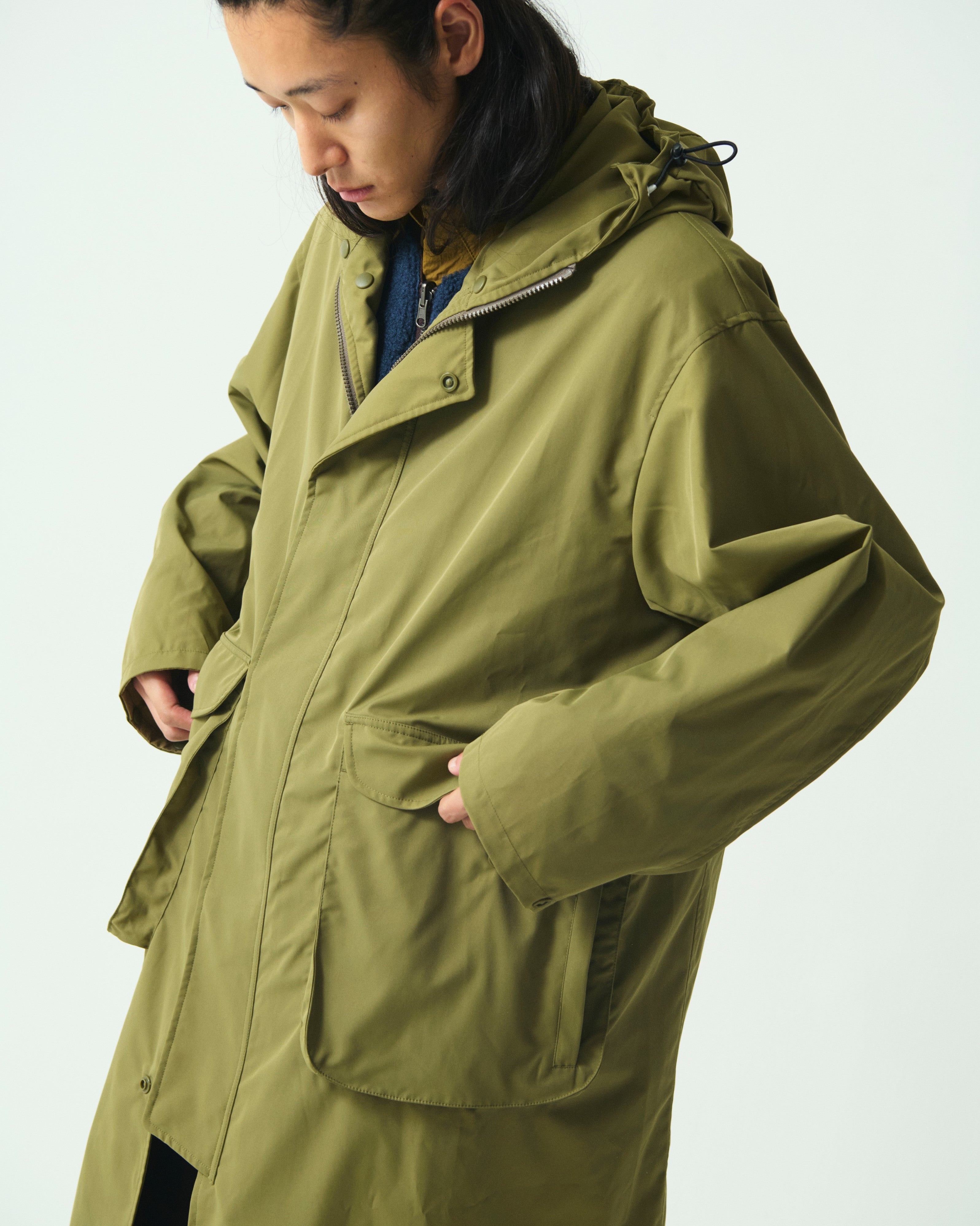 FUNCTIONAL STAND COLLAR COAT – RHYTHR