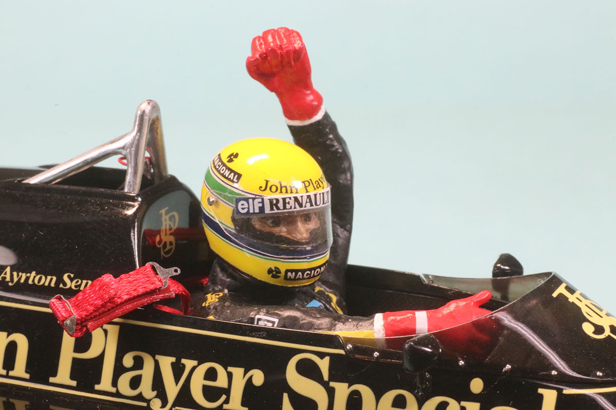 ロムファクトリー 1/20 ロータス 97T ポルトガル GP 1985 A.セナ