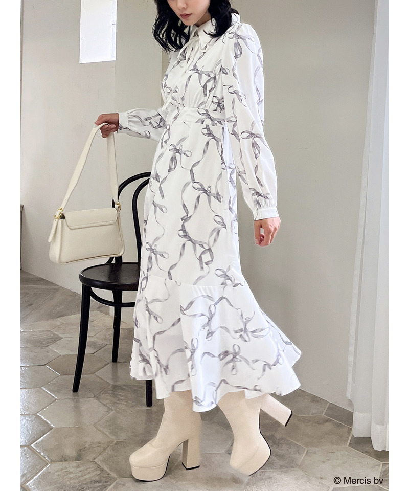 miffy 襟付きフレアマーメイドワンピース｜MIIA ミーア 商品詳細