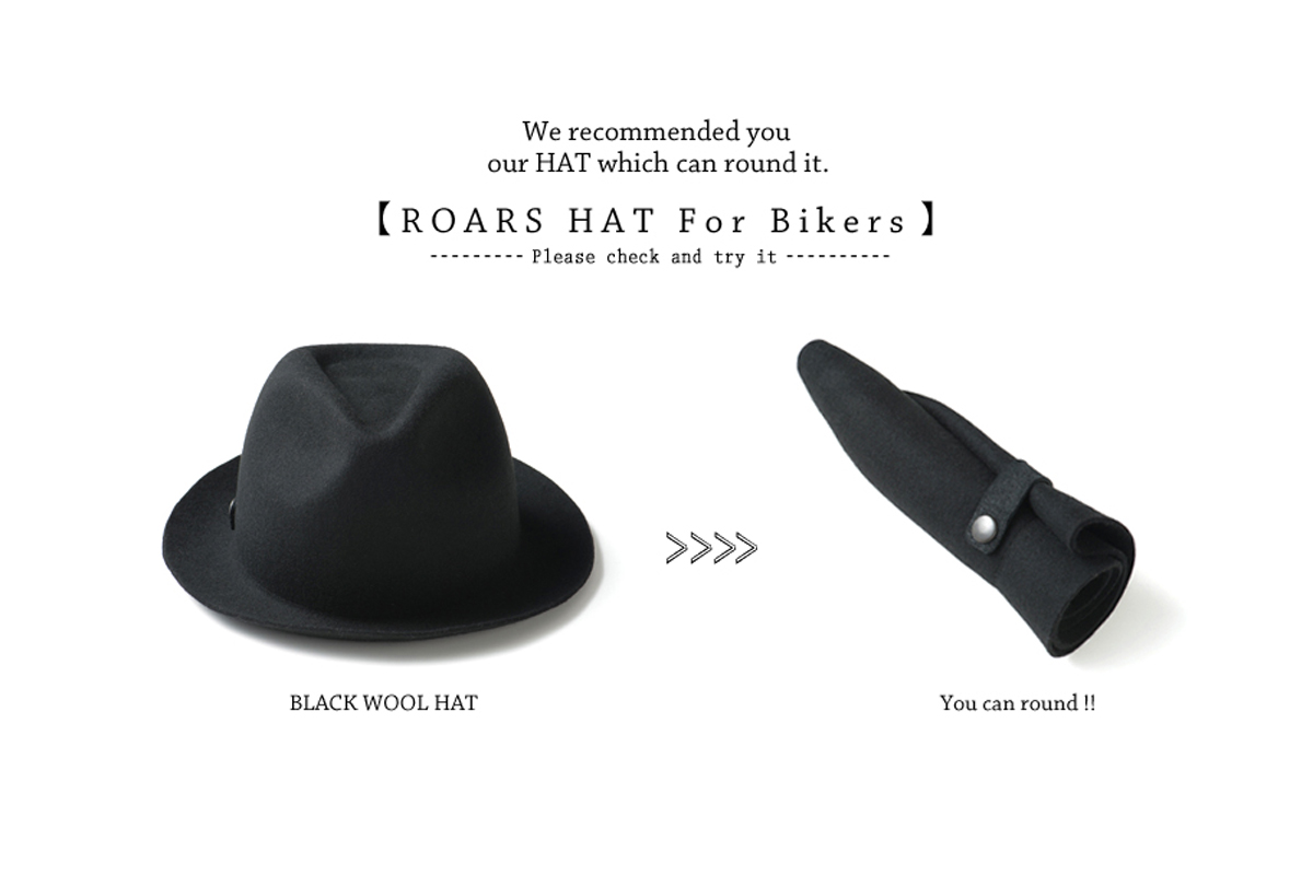 AUTUMN WINTER ROARS HAT FOR BIKERS | ACCESSORIES | オンライン