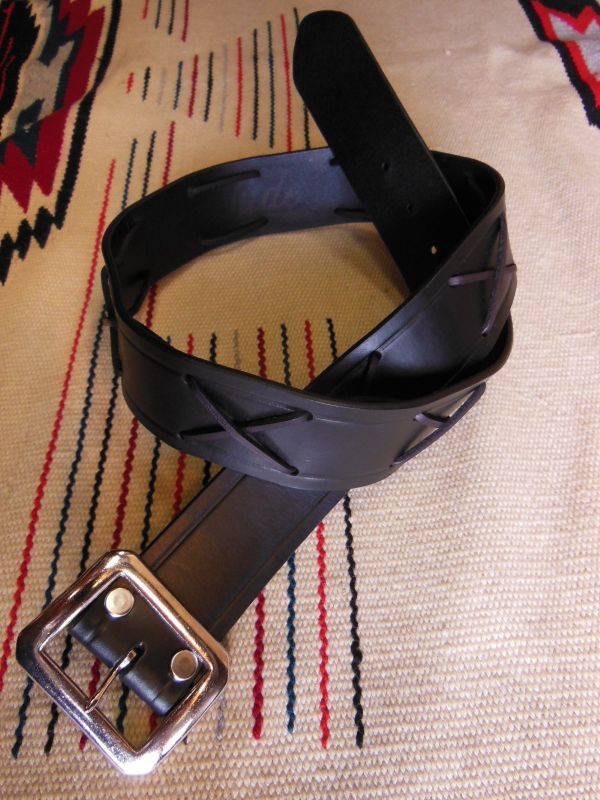 RAWHIDE THE WILD ONE JOHNNY 乱暴者マーロンブランド LACE BELT LOT