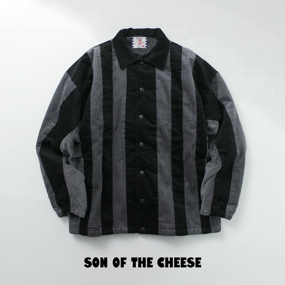 50％OFF】SON OF THE CHEESE（サノバチーズ） ストライプ コーデュロイ
