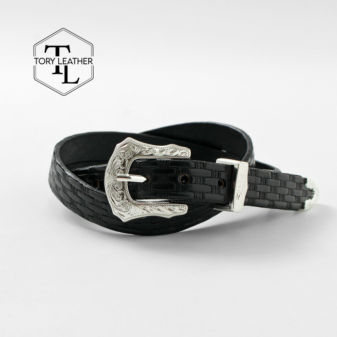 20％OFF】TORY LEATHER（トリーレザー） 3/4インチ ウエスタンベルト