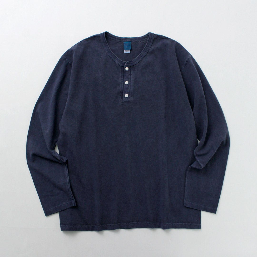 GOOD ON（グッドオン） カラー別注 ロングスリーブ ヘンリーネック T