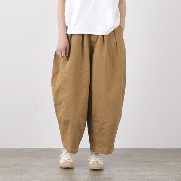 20％OFF】HARVESTY（ハーベスティ） コットンチノ サーカスパンツ