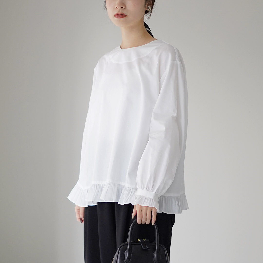 TUMUGU（ツムグ） コットンサテン プルオーバー｜ROCOCO ONLINE STORE