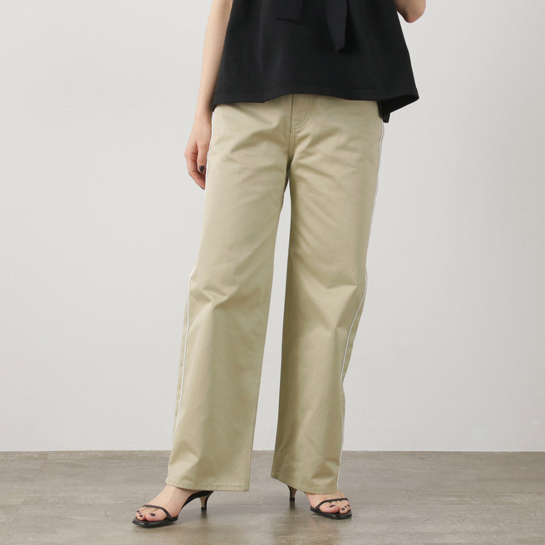 ETRE TOKYO（エトレトウキョウ） サイドライントラウザーズ 224120019