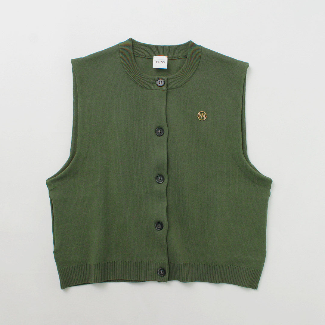 YENN（イェン） ダブルフェイス ニットベスト｜ROCOCO ONLINE STORE