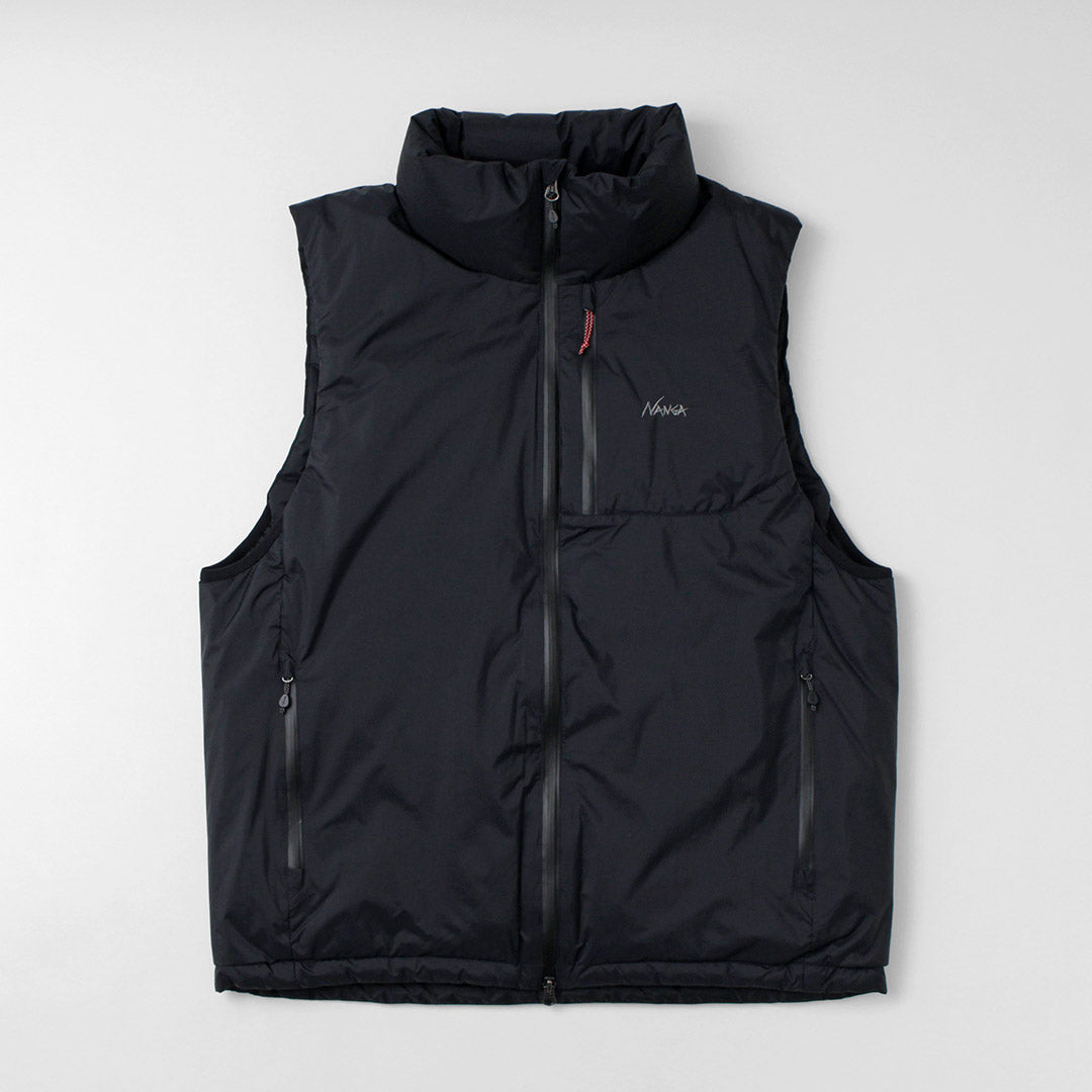 NANGA（ナンガ） オーロラテックス スタンドカラー ダウンベスト