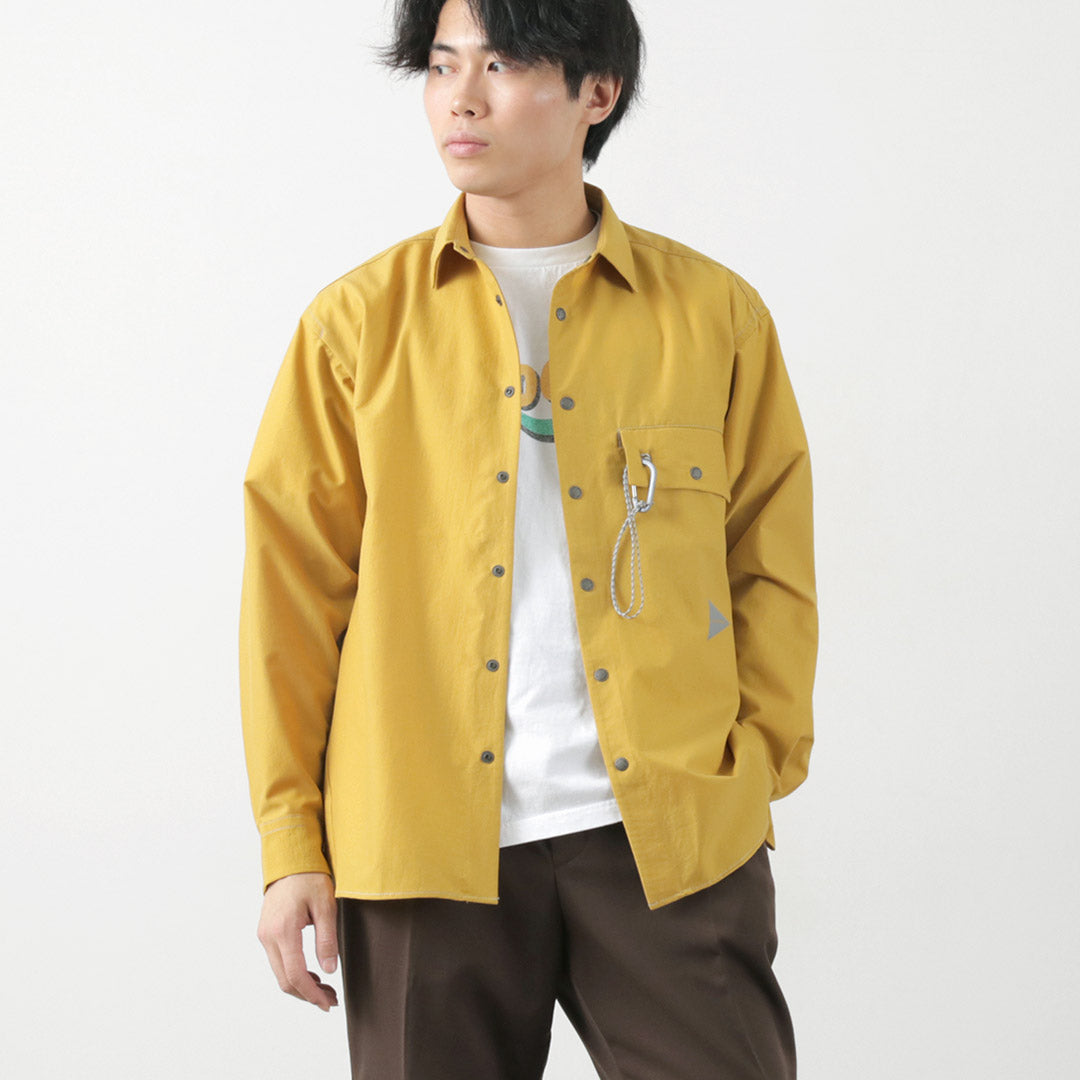 AND WANDER（アンドワンダー） ドライ ブリザブル ロングスリーブ