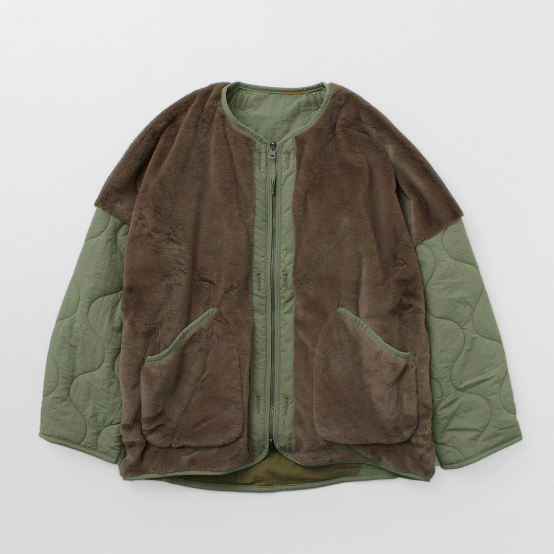 KHA:KI（カーキ） リバーシブル ライナー ジャケット / レディース