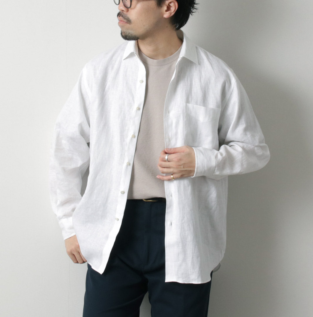 D.C.WHITE（ディーシーホワイト）ニューポート リネンシャツ