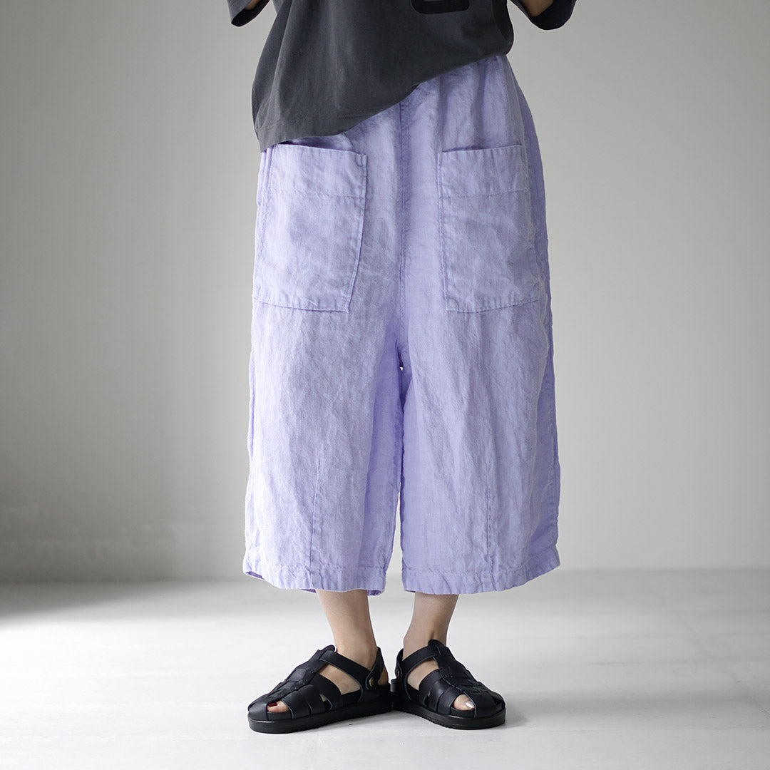 TUMUGU（ツムグ） ソリトリネン（1） 8分丈パンツ / レディース