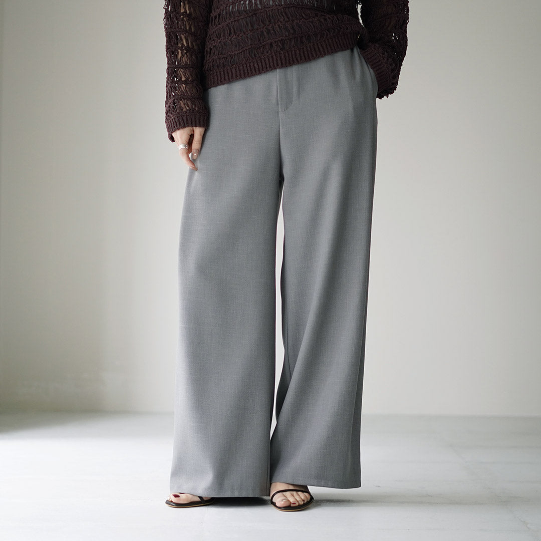 CYAN TOKYO（シアン トーキョー） リネン サイドボックス ワイドパンツ