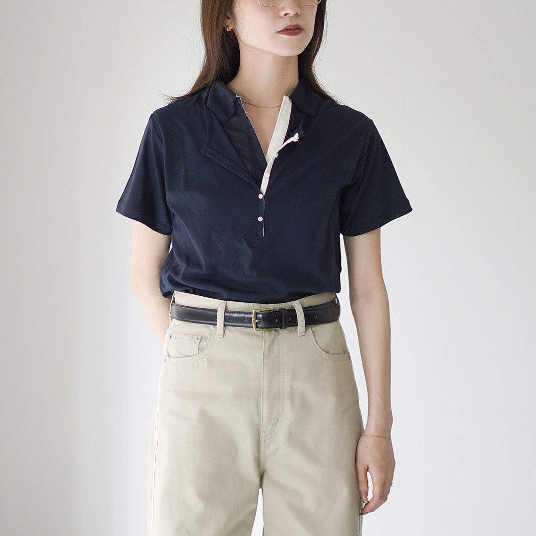 ETRE TOKYO（エトレトウキョウ） ヘンリーポロ レイヤードセット プル