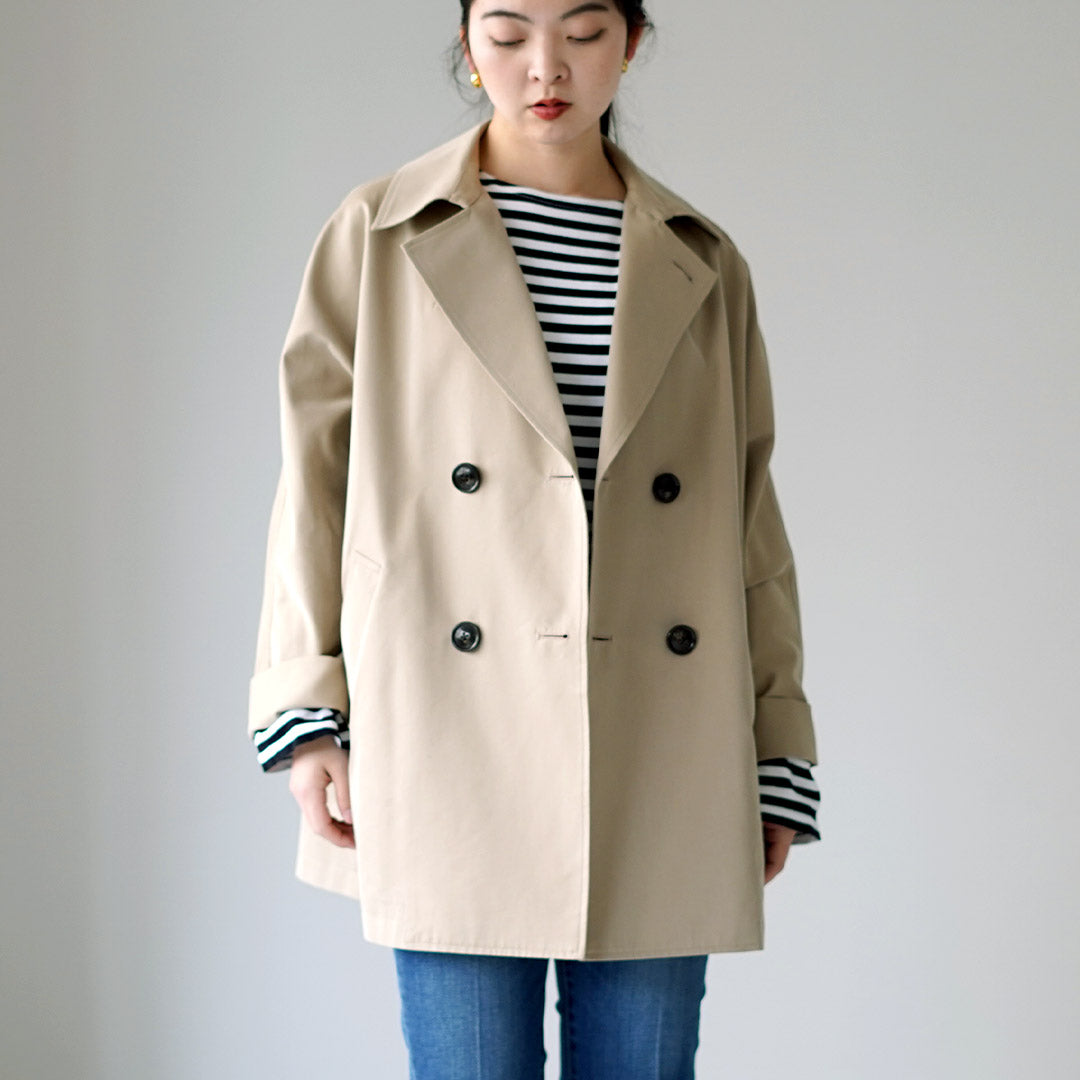 TICCA（ティッカ） Mini テント トレンチコート 日本製 / レディース