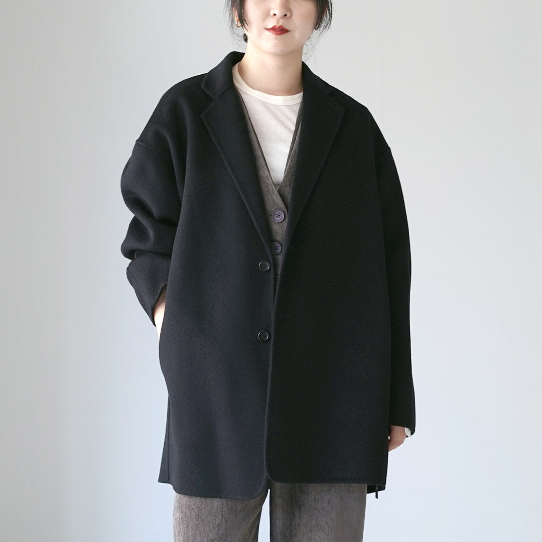 mizuiro ind（ミズイロインド） ウール テーラード ジャケット