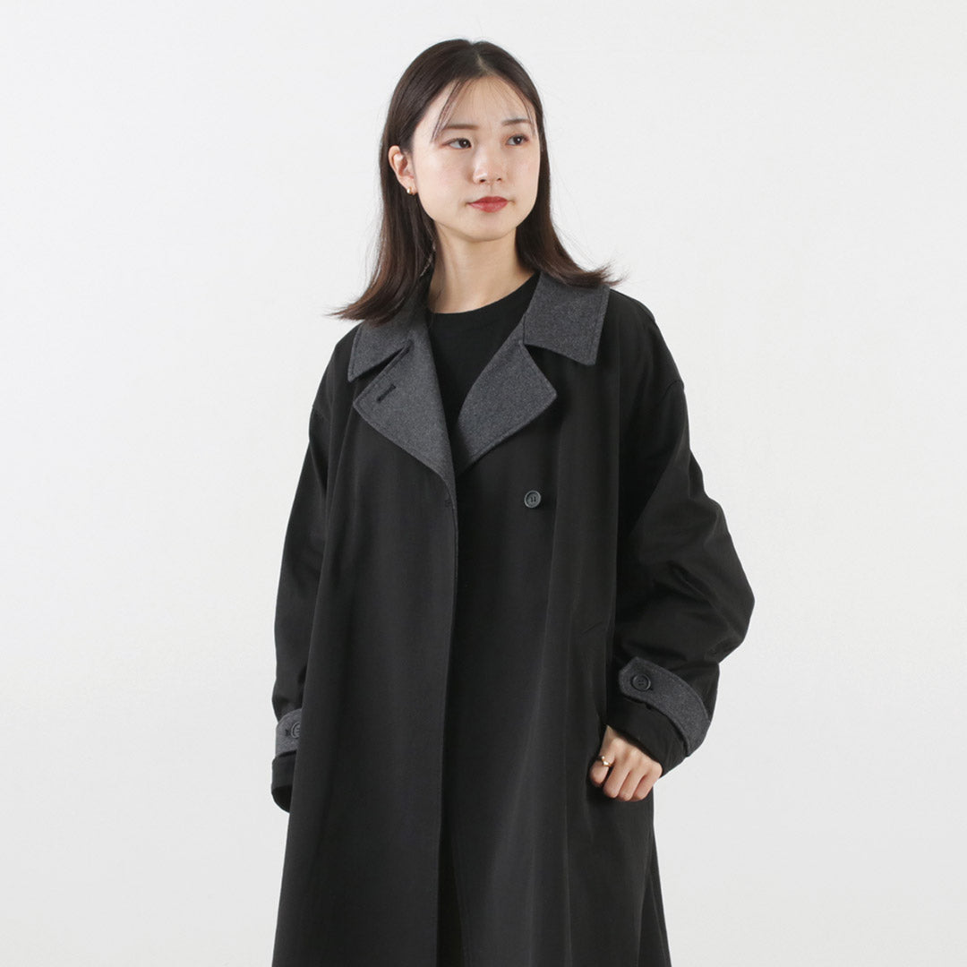 30％OFF】mizuiro ind（ミズイロインド） ワイドロングコート｜ROCOCO