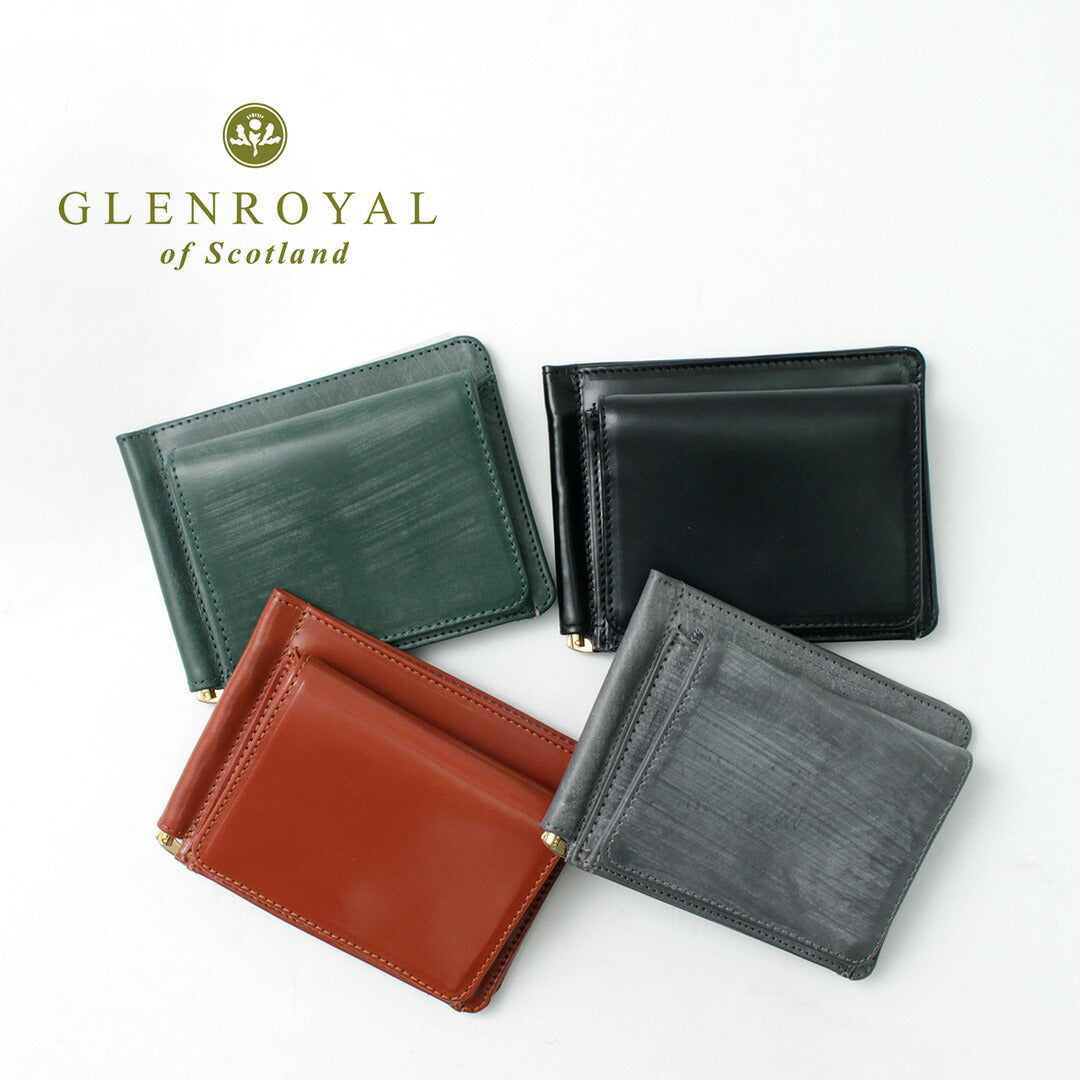 正規品】GLENROYAL（グレンロイヤル） マネークリップ付コインポケット
